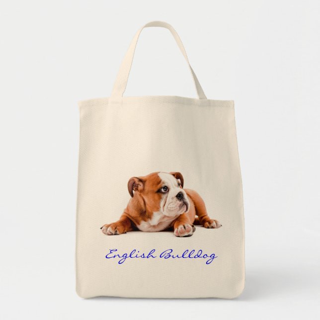 Bolsa de Bulldog en inglés (Frente)