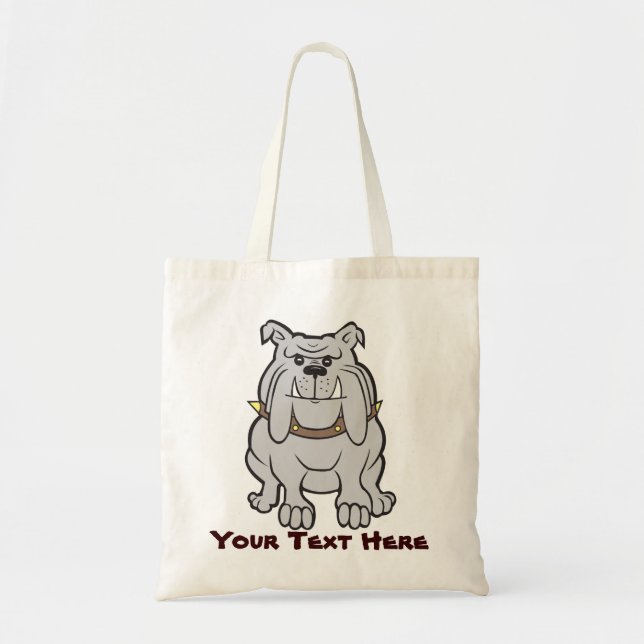 Bolsa de bulldog personalizada (Frente)
