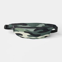Bolsa de bum - Color del ejército - Verde