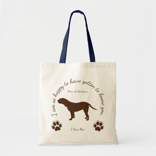 Bolsa de burdeos para usted y su perro. ・ バ グ (Frente)