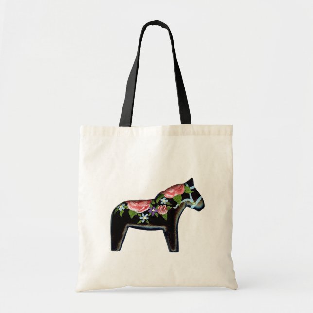 Bolsa de caballo Dala negro (Frente)