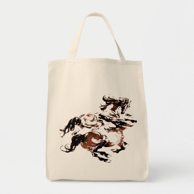 Bolsa de caballos salvajes (Frente)