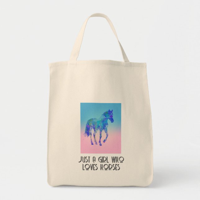 Bolsa de caballos Tote (Frente)