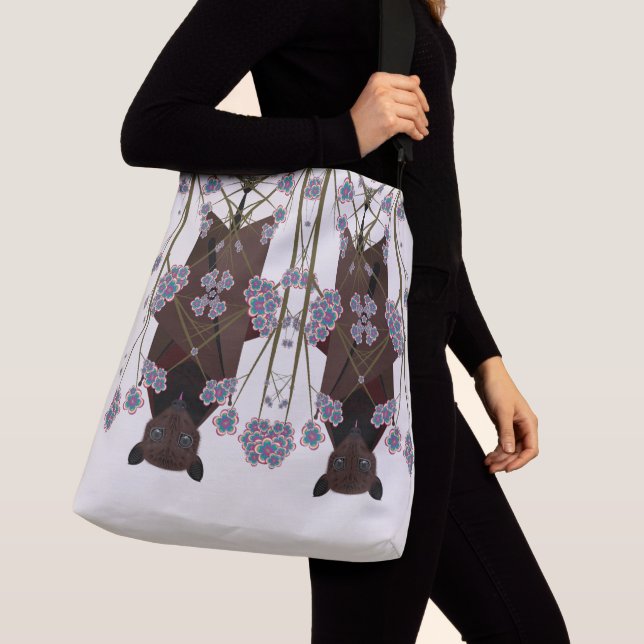 Bolsa de cadáveres cruzados de Fox voladora (2 tam (Detalle)