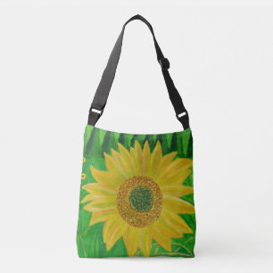 Bolsa de cadáveres cruzados de girasol