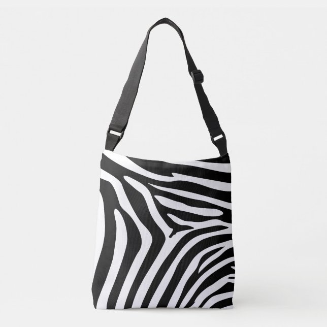 Bolsa de cadáveres cruzados de Zebra Basic (Anverso)