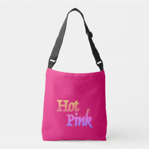 Bolsa de cadáveres cruzados rosa caliente