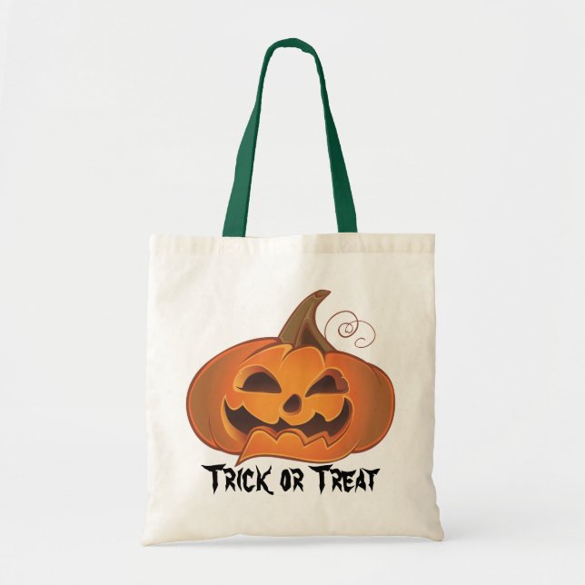 Bolsa de calabaza de Halloween (Frente)