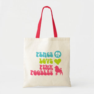 Bolsa de candados rosados de amor por la paz, eleg