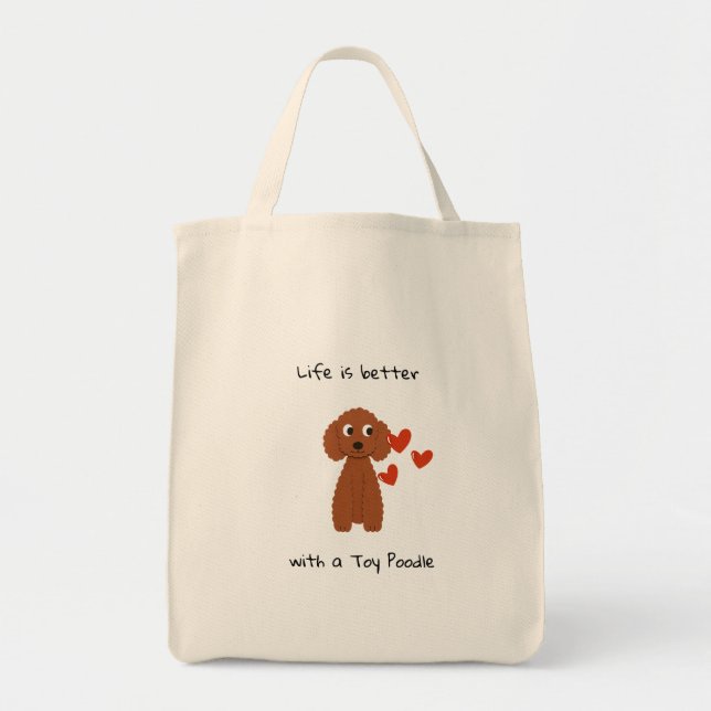bolsa de caniche de juguete (Frente)