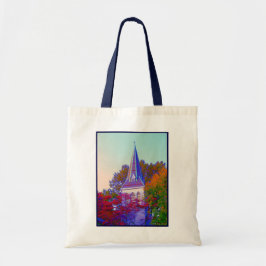 Bolsa de canvas de presupuesto "Autumple Steeple"