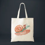 Bolsa de caracoles. Ilustracion animal divertido d<br><div class="desc">Bolsa de té con caracoles.</div>