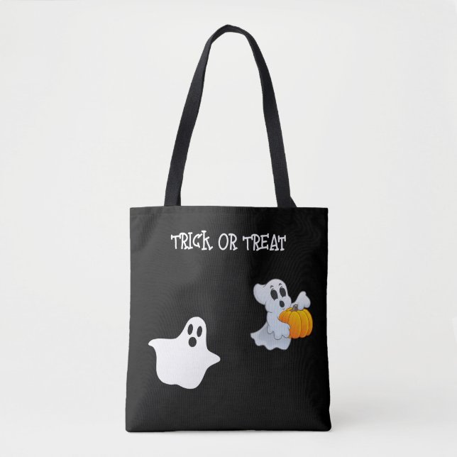 Bolsa de caramelo de Halloween reversible (Anverso)
