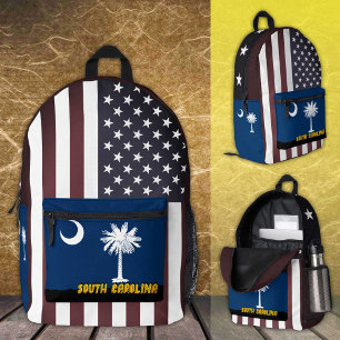 Bolsa de Carolina del Sur / América, bandera patri