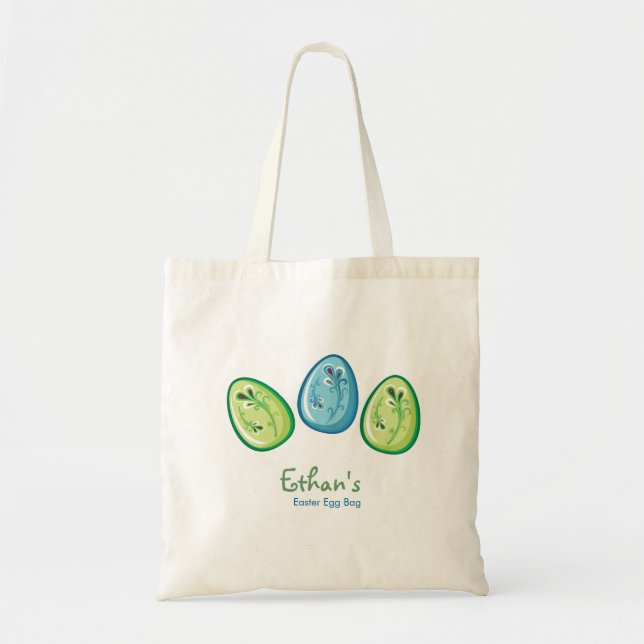 Bolsa de caza de huevos de Pascua (Frente)