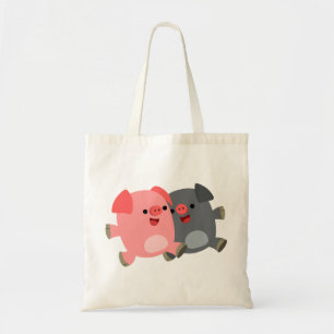 Bolsa de cerdos de Personalizado blanco y negro