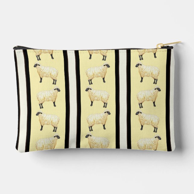 Bolsa de cierre de cierre de raya de oveja (Reverso )