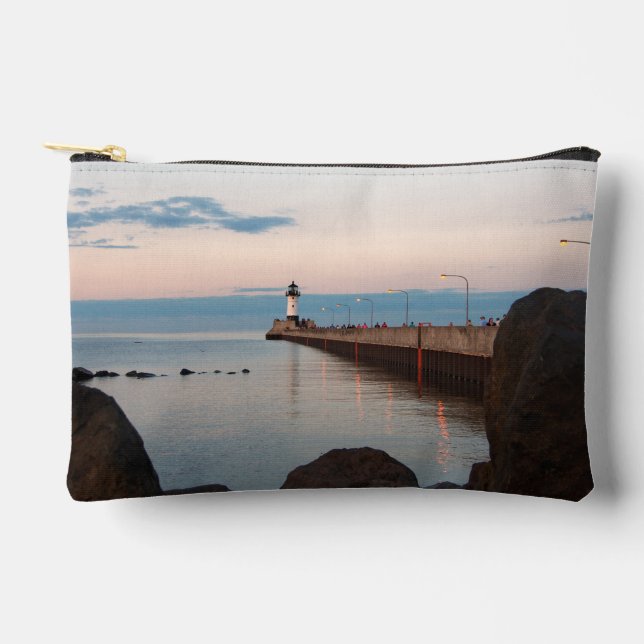 Bolsa de cierre de cremallera de la luz del muelle (Anverso)