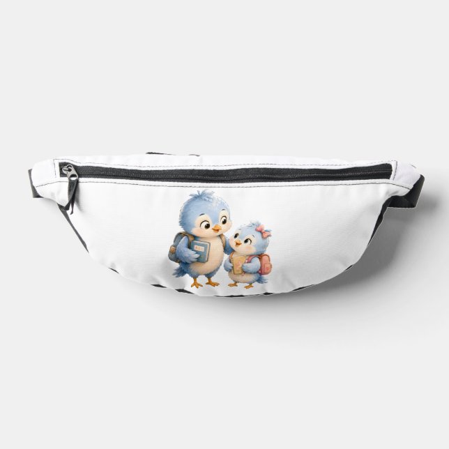 Bolsa de cinturón de hermanos de pájaro azul (Distribución)