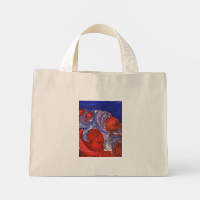 Bolsa de círculos pintados (Reverso)