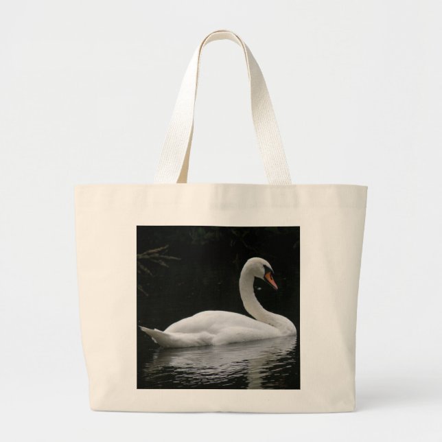 Bolsa de cisne blanco elegante (Frente)