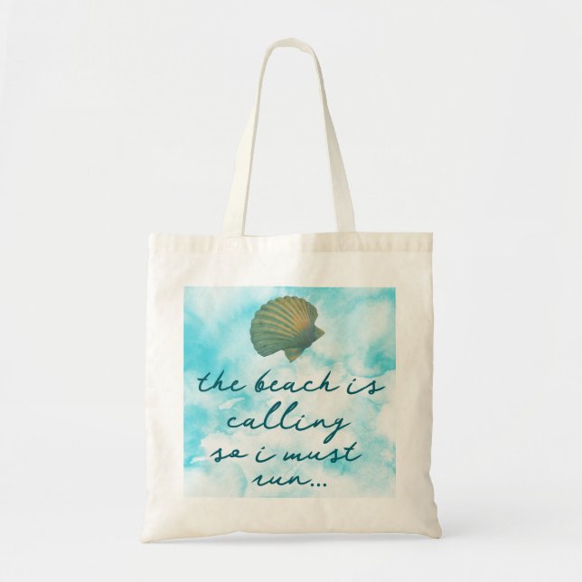 Bolsa de citas de Watercolor Beach (Frente)