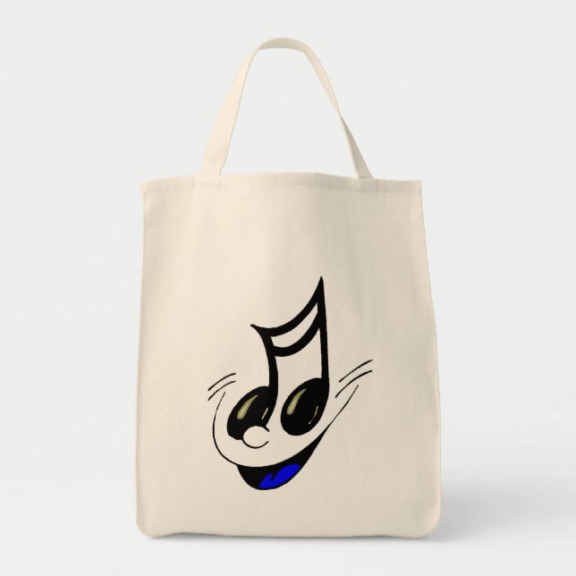 Bolsa de claves de música feliz (Frente)