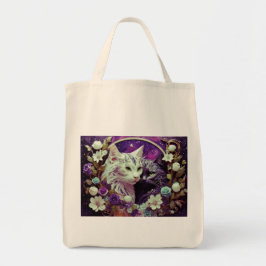 Bolsa de comestibles con Ilustracion de gato
