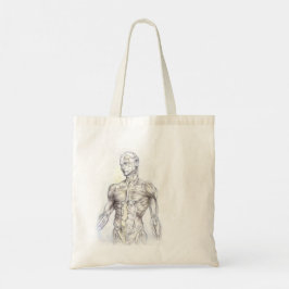 Bolsa de compra de Tote de Ilustracion anatómico a