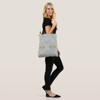 bolsa de compra de tote verde