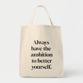 Bolsa de compras Ambición