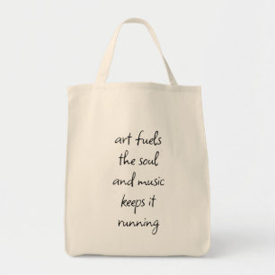 Bolsa de compras Art Fuels The Soul