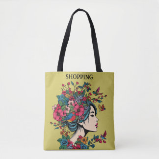 Bolsa de compras Arte Imprimir Var01