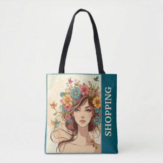 Bolsa de compras Arte Imprimir Var05