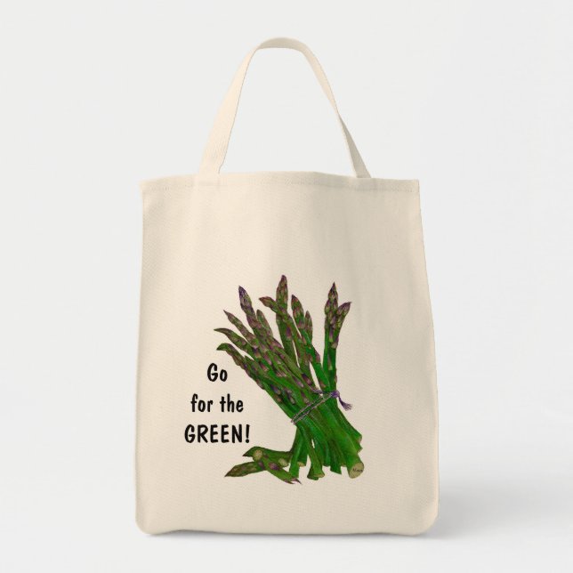Bolsa de compras Asparagus (Frente)