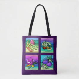 Bolsa de compras colorida