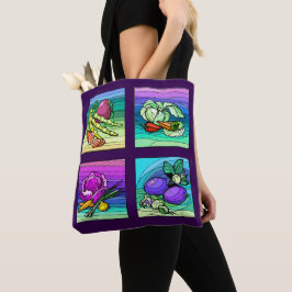 Bolsa de compras colorida