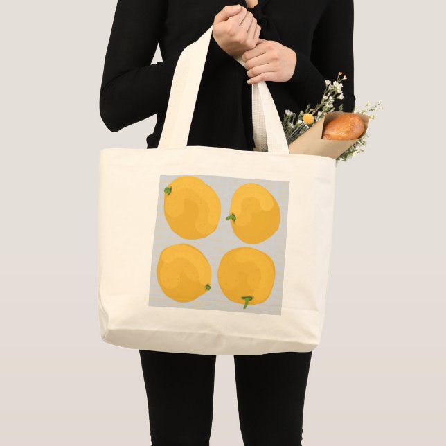 Bolsa de compras con naranjas (Anverso (producto))