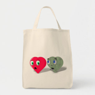 Bolsa de compras de amor para zombis