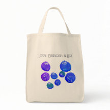 Bolsa de compras de arándanos