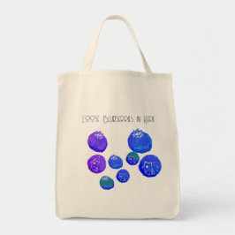 Bolsa de compras de arándanos