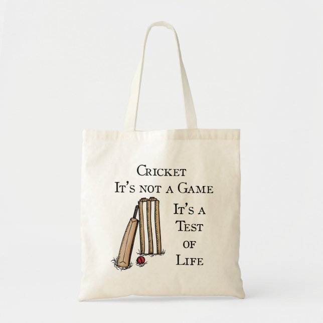 Bolsa de compras de cricket (Frente)
