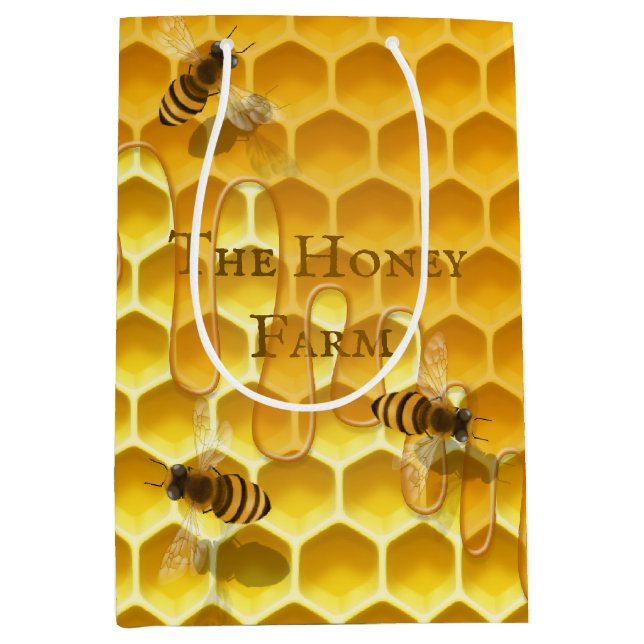 Bolsa de compras de Honeycomb y Beekeeper Personal (Anverso)
