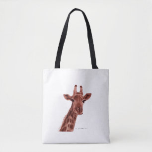 Bolsa de compras de jirafa