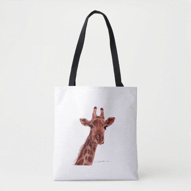 Bolsa de compras de jirafa (Anverso)