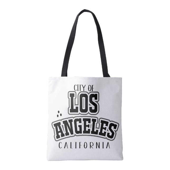 Bolsa de compras de Los Ángeles California (Los Angeles California Shopping tote bag)