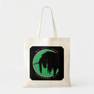 Bolsa de compras de Mi Unicornio (verde)