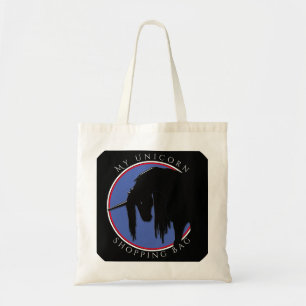 Bolsa de compras de My Unicorn (azul y rojo)