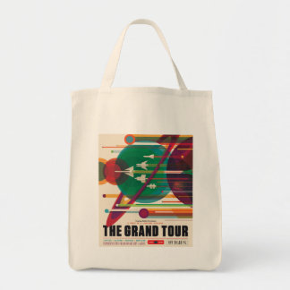 Bolsa de compras de tela para viaje espacial Grand