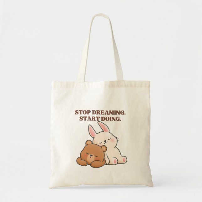 Bolsa de compras de Tote con presupuesto y boho de (Frente)